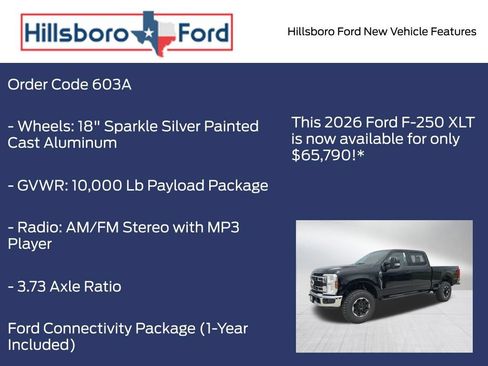 New 2026 Ford F250 XLT w/ Tremor Off-Road Package AWD/4WD image 10