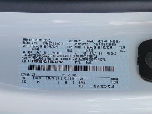New 2025 Ford F350 XL w/ STX Appearance Package AWD/4WD image 12