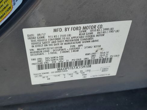 Used 2018 Ford EcoSport SE w/ SE Convenience Package image 25