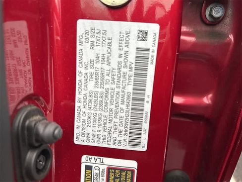 Certified 2020 Honda CR-V LX image 7