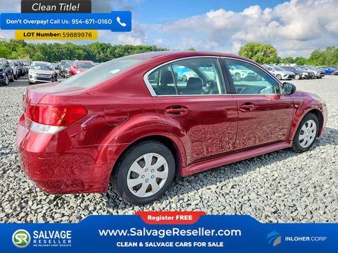 Used 2011 Subaru Legacy 2.5i AWD/4WD image 4