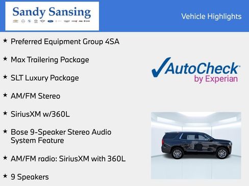 Used 2024 GMC Yukon SLT w/ SLT Luxury Package AWD/4WD image 7