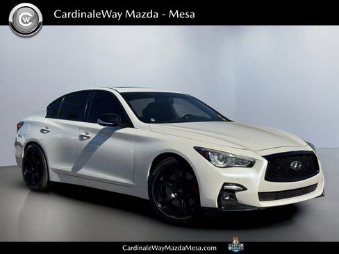 Used 2023 INFINITI Q50 Red Sport 400 RWD image 1
