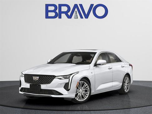 New 2024 Cadillac CT4 Luxury w/ LPO, Blue Accent Package image 1