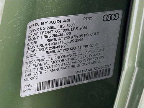 Certified 2025 Audi Q5 Premium Plus w/ Premium Plus AWD/4WD image 30