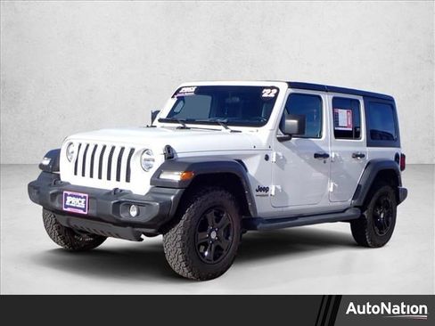 Used 2022 Jeep Wrangler Unlimited Sport image 1