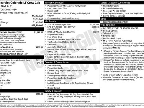 Used 2023 Chevrolet Colorado LT w/ LT Convenience Package AWD/4WD image 3