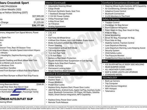 Used 2023 Subaru Crosstrek 2.5i Sport image 42