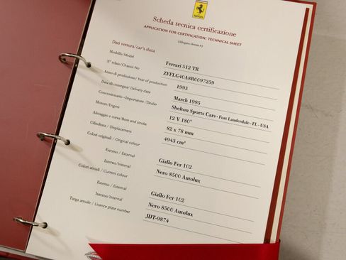 Used 1994 Ferrari 512TR RWD image 30