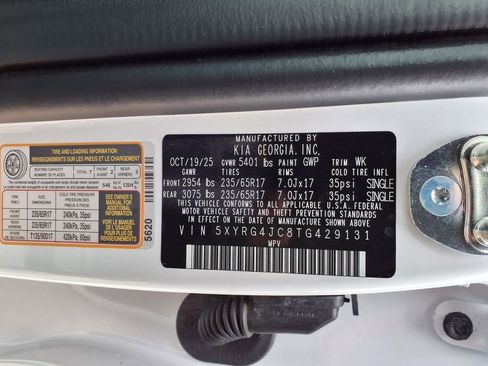 Used 2026 Kia Sorento LX FWD image 13