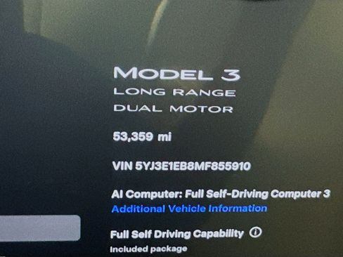 Used 2021 Tesla Model 3 Long Range AWD/4WD image 17