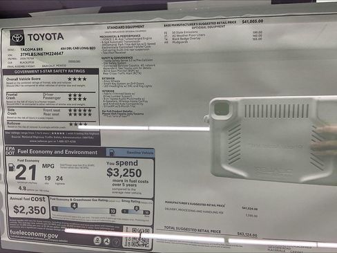 New 2026 Toyota Tacoma SR5 image 21