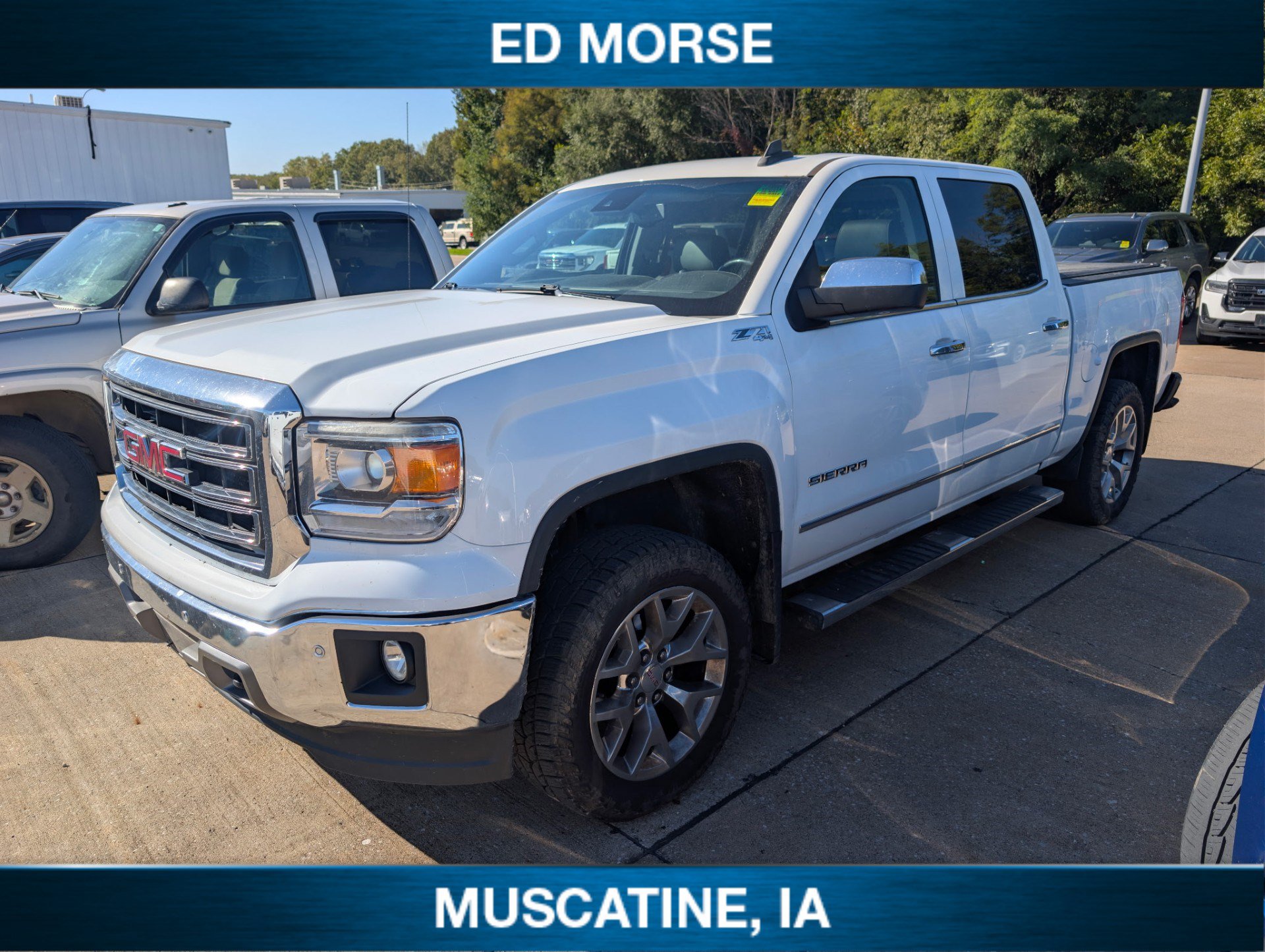 Used 2015 GMC Sierra 1500 SLT w/ SLT Crew Cab Value Package AWD/4WD image 1