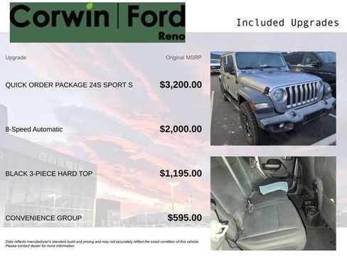 Used 2018 Jeep Wrangler Unlimited Sport S image 3