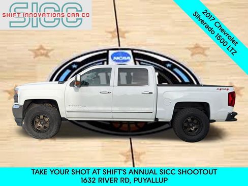 Used 2017 Chevrolet Silverado 1500 LTZ w/ Max Trailering Package image 3