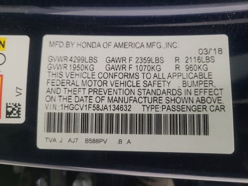 Used 2018 Honda Accord EX-L image 33