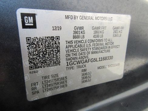 Used 2020 Chevrolet Express 2500 w/ Driver Convenience Package RWD image 31
