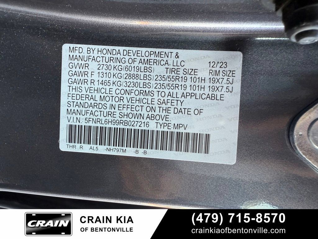 Used 2024 Honda Odyssey Elite image 30