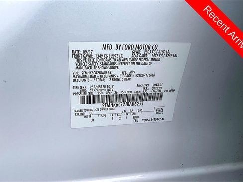 Used 2018 Ford Flex SEL w/ Equipment Group 202A image 19