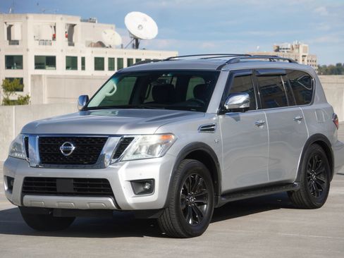Used 2017 Nissan Armada Platinum w/ Captain Seat Package image 14