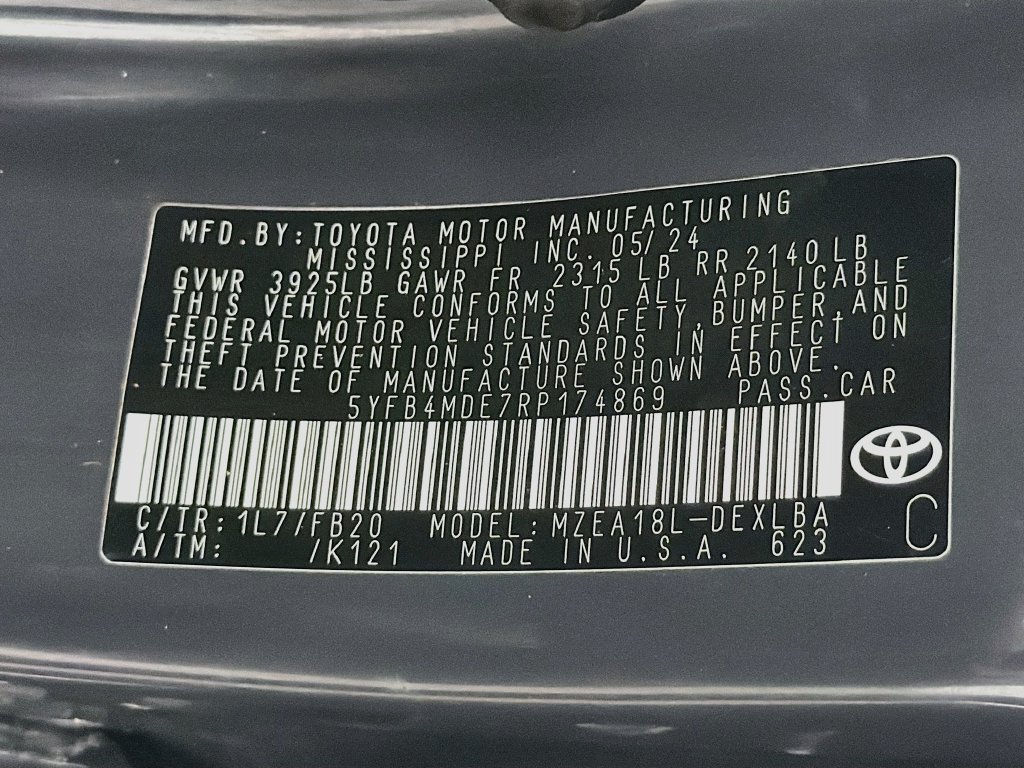 Used 2024 Toyota Corolla LE FWD image 27