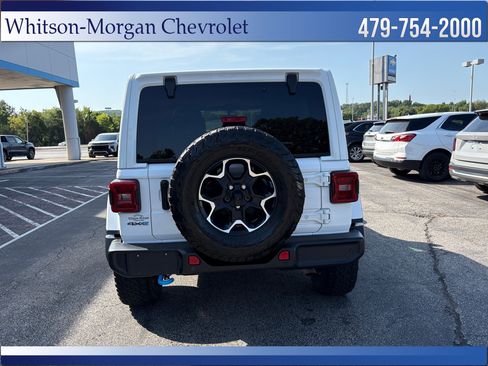 Used 2022 Jeep Wrangler Unlimited Rubicon 4xe w/ Cold Weather Group AWD/4WD image 7