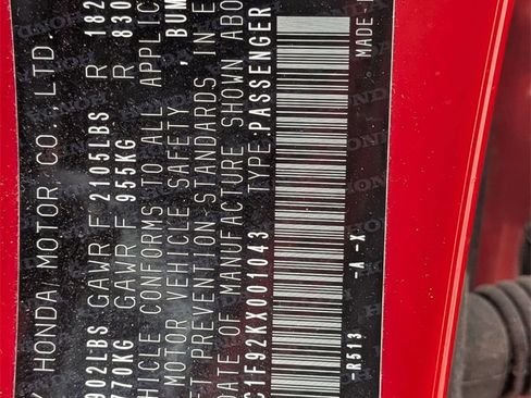 Used 2019 Honda Civic Touring image 33