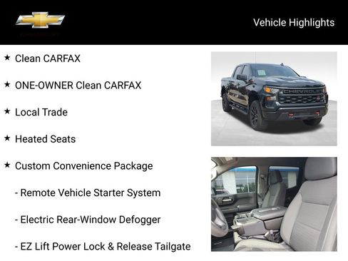 Certified 2022 Chevrolet Silverado 1500 Custom Trail Boss AWD/4WD image 17