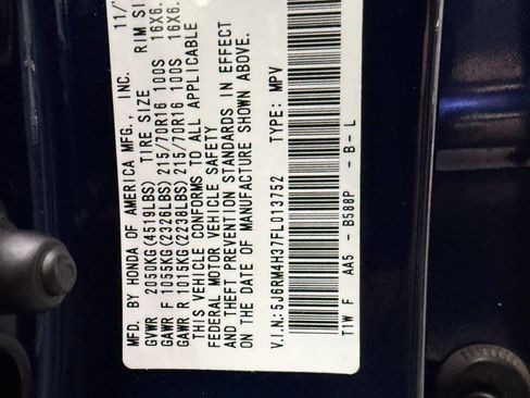 Used 2015 Honda CR-V LX image 29