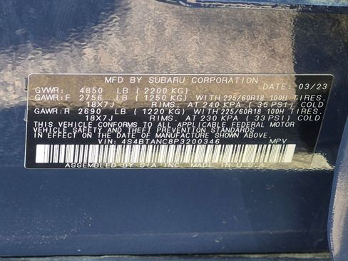 Used 2023 Subaru Outback Limited AWD/4WD image 43