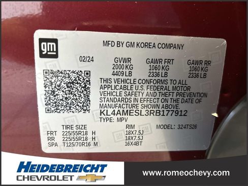 Used 2024 Buick Encore GX Sport Touring w/ Comfort Package AWD/4WD image 8