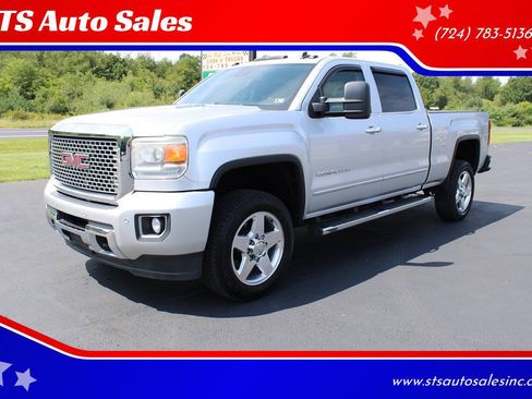 Used 2015 GMC Sierra 2500 Denali w/ Duramax Plus Package AWD/4WD image 1