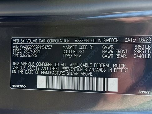 Used 2024 Volvo XC90 B6 Plus w/ Protection Package Premier AWD/4WD image 33