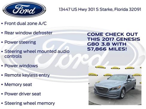 Used 2017 Genesis G80 3.8 w/ Option Group 03 image 20