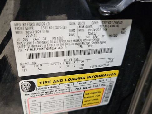 Certified 2021 Ford Expedition Platinum AWD/4WD image 38