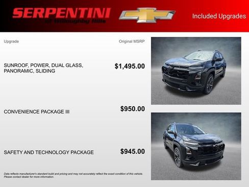 New 2026 Chevrolet Equinox RS w/ Convenience Package III AWD/4WD image 17