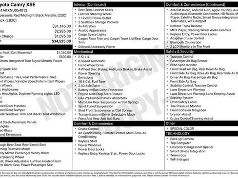 Used 2022 Toyota Camry XSE image 7