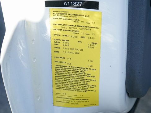 Used 2012 Ford F550 2WD Regular Cab Super Duty w/ PWR Equipment Group image 46