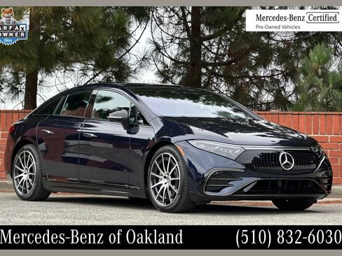 Certified 2025 Mercedes-Benz EQS 450+ 4MATIC Sedan image 1
