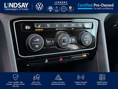 Certified 2022 Volkswagen Atlas SE w/ Black Wheel Package image 17