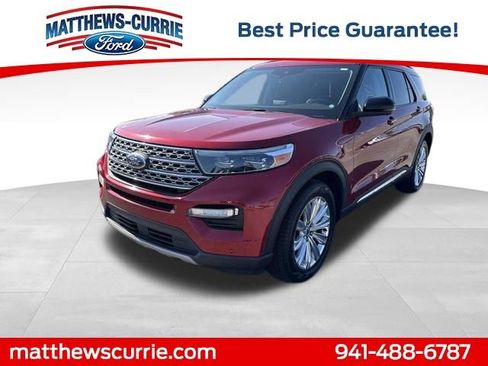 Certified 2023 Ford Explorer Limited w/ Limited Technology Package RWD image 7