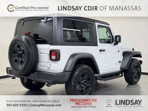 Certified 2025 Jeep Wrangler Sport AWD/4WD image 9