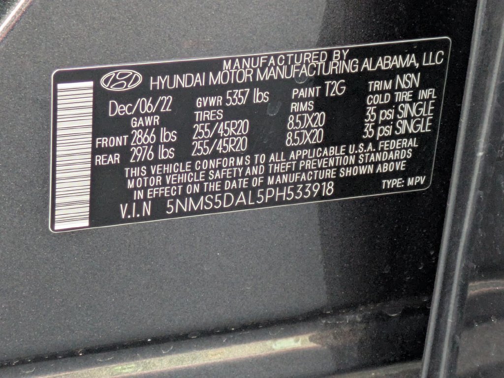 Used 2023 Hyundai Santa Fe Calligraphy w/ Cargo Package AWD/4WD image 33