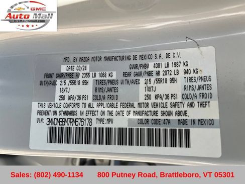 Used 2024 MAZDA CX-30 AWD 2.5 S w/ Select Sport Pkg image 31