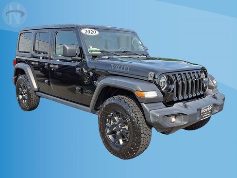 Certified 2020 Jeep Wrangler Unlimited Sport AWD/4WD image 1