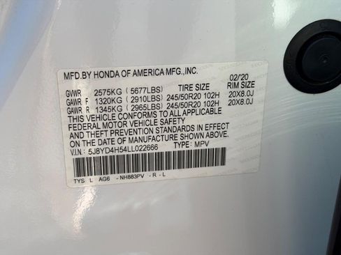Used 2020 Acura MDX SH-AWD w/ Technology Package image 26