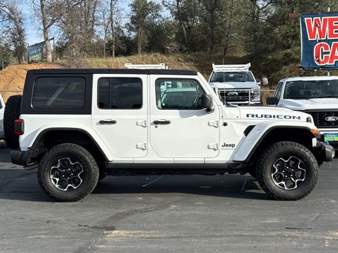 Used 2023 Jeep Wrangler Unlimited Rubicon 4xe w/ Cold Weather Group image 3