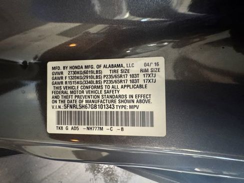 Used 2016 Honda Odyssey EX-L image 27