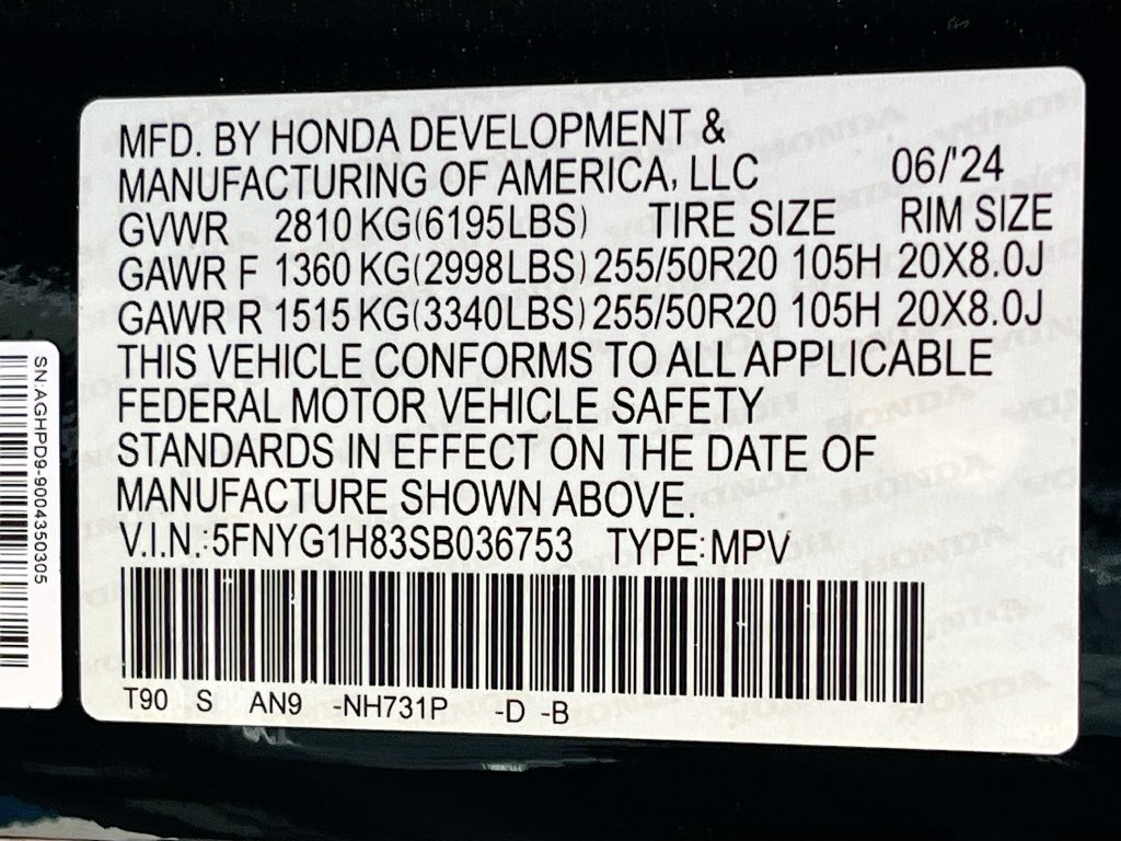 Used 2025 Honda Pilot Elite image 35