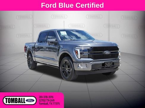 Certified 2025 Ford F150 Platinum w/ Equipment Group 702A High AWD/4WD image 1